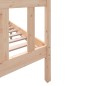 vidaXL Estructura de cama madera maciza de pino 120x200 cm
