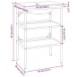vidaXL Estructura de baño con lavabo incorporado hierro blanco vidaXL Estructura de baño con lavabo incorporado hierro blanco