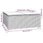 vidaXL Set de sofás de jardín 6 piezas y cojines ratán sintético gris vidaXL Set de sofás de jardín 6 piezas y cojines ratán sintético gris