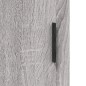 vidaXL Aparador alto madera contrachapada gris sonoma 69,5x34x180 cm vidaXL Aparador alto madera contrachapada gris sonoma 69,5x34x180 cm
