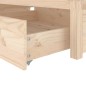vidaXL Estructura de cama con cajones 90x200 cm