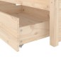 vidaXL Estructura de cama con cajones 150x200 cm vidaXL Estructura de cama con cajones 150x200 cm