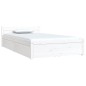 vidaXL Estructura de cama con cajones blanco 100x200 cm vidaXL Estructura de cama con cajones blanco 100x200 cm