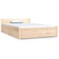 vidaXL Estructura de cama con cajones doble pequeña 120x190 cm vidaXL Estructura de cama con cajones doble pequeña 120x190 cm