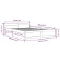 vidaXL Estructura de cama con cajones king size 150x200 cm vidaXL Estructura de cama con cajones king size 150x200 cm