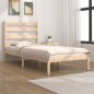 vidaXL Estructura de cama madera maciza de pino 75x190 cm vidaXL Estructura de cama madera maciza de pino 75x190 cm