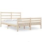 vidaXL Estructura de cama madera maciza de pino 120x190 cm vidaXL Estructura de cama madera maciza de pino 120x190 cm