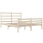 vidaXL Estructura de cama madera maciza de pino 120x190 cm vidaXL Estructura de cama madera maciza de pino 120x190 cm
