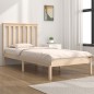 vidaXL Estructura de cama de madera maciza de pino 90x200 cm vidaXL Estructura de cama de madera maciza de pino 90x200 cm