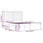 vidaXL Estructura de cama de madera maciza de pino 200x200 cm vidaXL Estructura de cama de madera maciza de pino 200x200 cm