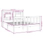 vidaXL Estructura de cama madera maciza 140x190 cm vidaXL Estructura de cama madera maciza 140x190 cm