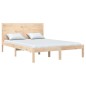 vidaXL Estructura de cama madera maciza de pino 120x200 cm vidaXL Estructura de cama madera maciza de pino 120x200 cm