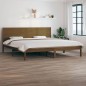 vidaXL Estructura de cama madera maciza de pino marrón miel 200x200 cm vidaXL Estructura de cama madera maciza de pino marrón miel 200x200 cm