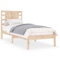 vidaXL Estructura de cama madera maciza 90x190 cm vidaXL Estructura de cama madera maciza 90x190 cm