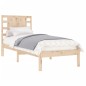 vidaXL Estructura de cama madera maciza 90x190 cm vidaXL Estructura de cama madera maciza 90x190 cm