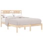 vidaXL Estructura de cama madera maciza de pino 120x200 cm vidaXL Estructura de cama madera maciza de pino 120x200 cm