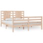 vidaXL Estructura de cama madera maciza de pino 180x200 cm vidaXL Estructura de cama madera maciza de pino 180x200 cm