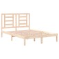 vidaXL Estructura de cama madera maciza de pino 140x190 cm vidaXL Estructura de cama madera maciza de pino 140x190 cm