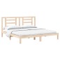 vidaXL Estructura de cama de madera maciza de pino 200x200 cm vidaXL Estructura de cama de madera maciza de pino 200x200 cm
