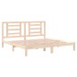 vidaXL Estructura de cama de madera maciza de pino 200x200 cm vidaXL Estructura de cama de madera maciza de pino 200x200 cm