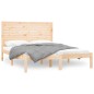 vidaXL Estructura de cama madera maciza 150x200 cm vidaXL Estructura de cama madera maciza 150x200 cm