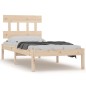 vidaXL Estructura de cama de madera maciza 100x200 cm vidaXL Estructura de cama de madera maciza 100x200 cm