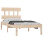 vidaXL Estructura de cama madera maciza 75x190 cm vidaXL Estructura de cama madera maciza 75x190 cm