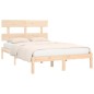 vidaXL Estructura de cama de madera maciza 200x200 cm vidaXL Estructura de cama de madera maciza 200x200 cm