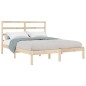 vidaXL Estructura de cama de madera maciza de pino 160x200 cm vidaXL Estructura de cama de madera maciza de pino 160x200 cm