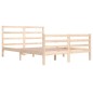 vidaXL Estructura de cama de madera maciza de pino 160x200 cm