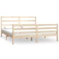 vidaXL Estructura de cama madera maciza de pino 180x200 cm vidaXL Estructura de cama madera maciza de pino 180x200 cm
