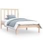 vidaXL Estructura de cama madera maciza de pino 90x200 cm vidaXL Estructura de cama madera maciza de pino 90x200 cm