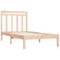 vidaXL Estructura de cama madera maciza 90x190 cm vidaXL Estructura de cama madera maciza 90x190 cm