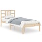 vidaXL Estructura de cama dmadera maciza de pino 90x200 cm vidaXL Estructura de cama dmadera maciza de pino 90x200 cm