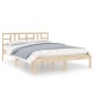 vidaXL Estructura de cama de madera maciza de pino 120x200 cm vidaXL Estructura de cama de madera maciza de pino 120x200 cm