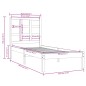 vidaXL Estructura de cama madera maciza 90x190 cm vidaXL Estructura de cama madera maciza 90x190 cm