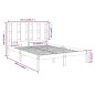 vidaXL Estructura de cama madera maciza de pino marrón miel 120x200 cm