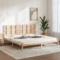 vidaXL Estructura de cama de madera maciza de pino 200x200 cm vidaXL Estructura de cama de madera maciza de pino 200x200 cm