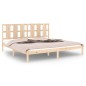 vidaXL Estructura de cama de madera maciza de pino 200x200 cm vidaXL Estructura de cama de madera maciza de pino 200x200 cm