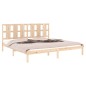 vidaXL Estructura de cama de madera maciza de pino 200x200 cm vidaXL Estructura de cama de madera maciza de pino 200x200 cm