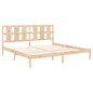 vidaXL Estructura de cama de madera maciza de pino 200x200 cm vidaXL Estructura de cama de madera maciza de pino 200x200 cm