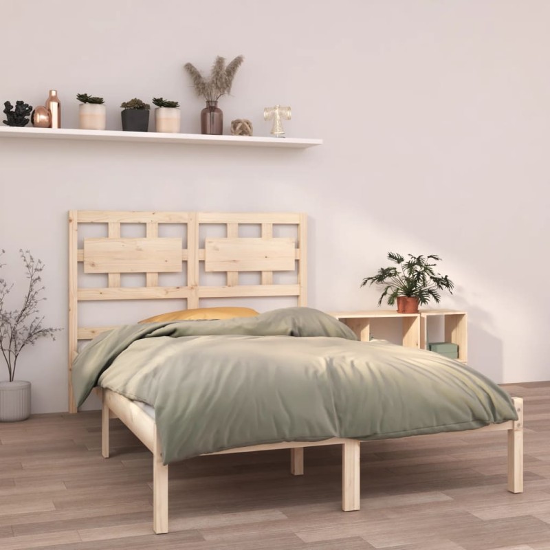 vidaXL Estructura de cama madera maciza de pino 120x200 cm vidaXL Estructura de cama madera maciza de pino 120x200 cm