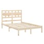 vidaXL Estructura de cama madera maciza de pino 120x200 cm vidaXL Estructura de cama madera maciza de pino 120x200 cm