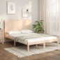 vidaXL Estructura de cama madera maciza de pino 140x190 cm vidaXL Estructura de cama madera maciza de pino 140x190 cm