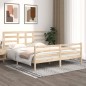 vidaXL Estructura de cama madera maciza 180x200 cm