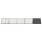 vidaXL Jaula de conejos acero galvanizado antracita 504,5x80,5x71 cm vidaXL Jaula de conejos acero galvanizado antracita 504,5x80,5x71 cm