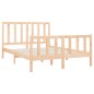 vidaXL Estructura de cama de madera maciza de pino 160x200 cm vidaXL Estructura de cama de madera maciza de pino 160x200 cm