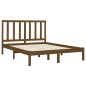 vidaXL Estructura de cama madera maciza de pino marrón miel 120x200 cm vidaXL Estructura de cama madera maciza de pino marrón miel 120x200 cm
