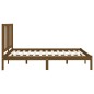 vidaXL Estructura de cama madera maciza de pino marrón miel 120x200 cm vidaXL Estructura de cama madera maciza de pino marrón miel 120x200 cm