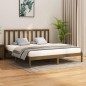 vidaXL Estructura de cama madera maciza de pino marrón miel 200x200 cm vidaXL Estructura de cama madera maciza de pino marrón miel 200x200 cm